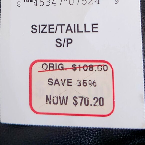 New Design Lab - Lord & Taylor Faux Leather 3-Zipper Size Med - Picture 6 of 6